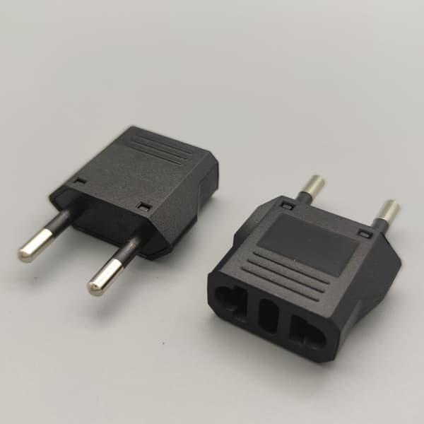 Rejseadapter USA til EU 3-pak