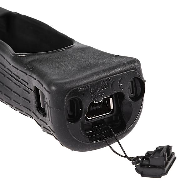MotionPlus Sensoradapter Silikonfodral för Nintendo Wii fjärrkontroll Svart