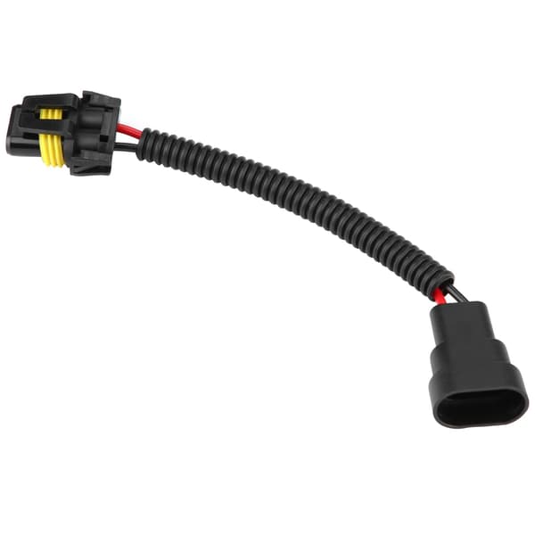 2 st 9005/9006 Strålkastare Dimljus Förlängningskabelkontakter Adapter