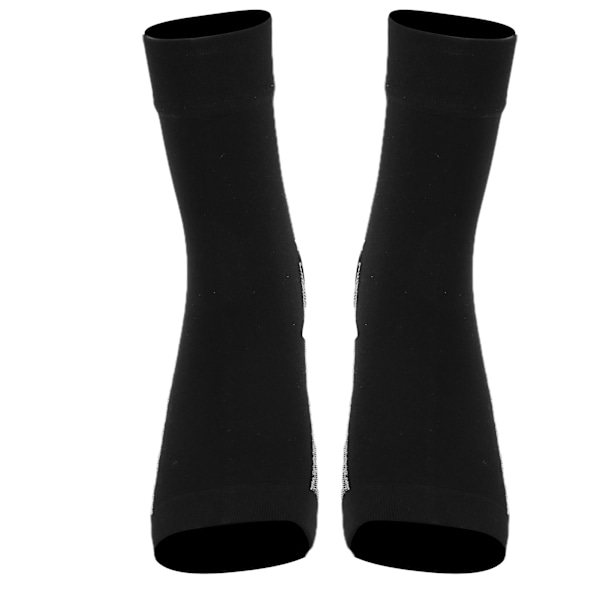 1 par/set utomhus sport kompressionsfotärmar plantar fasciit strumpor hälstöd M