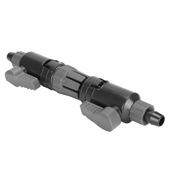 Akvarium Vattenkontrollventil Akvarium Slangrör Snabbkoppling Dubbelkran K-12/16mm