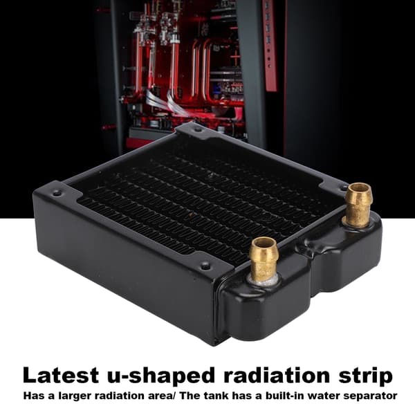Vandkølingsradiator Kobber Væske Kold Række til CPU Vandkølingssystem (TSRP B80)