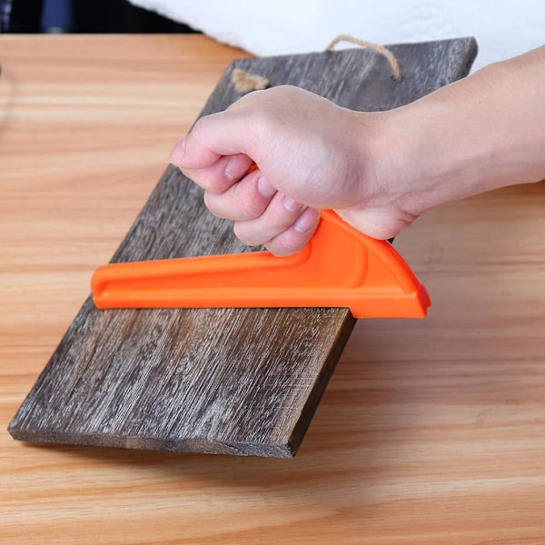 4 st Säkerhetsplast Träbearbetning Skyddande Handsåg Push Sticks Verktyg För Snickeri (Orange)