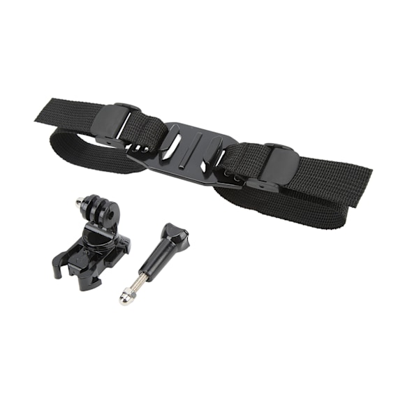 Action Kamera Hjelmmonteringsrem med Beslag Adapter Base til Hero 9/10 Action Kamera