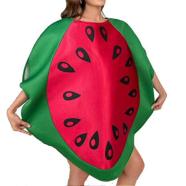 Cosplay-kostumer til voksne, unisex, cosplay, vandmelonkostume, rumdekoration One Size