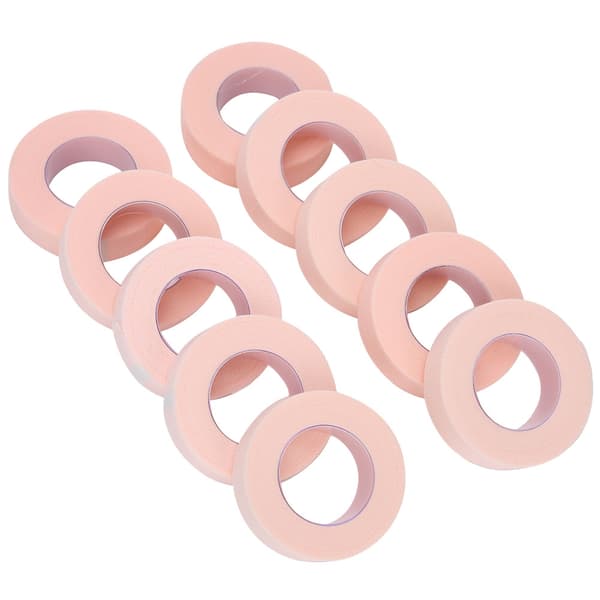 Podet Øjenvippe Isolationstape Åndbar Komfortabel Sensitiv Resistent Øjenvippeforlængelsestape 10 stk. Pink