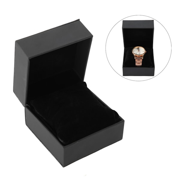 PU Klockhållare Armbandsur Displayfodral Smyckespresent Förvaringsbox Organizer