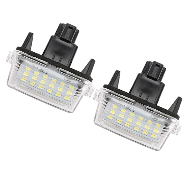 1 par LED nummerpladelygte, passer til Toyota Corolla 2014
