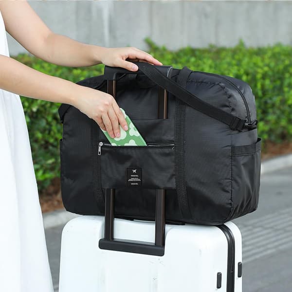 【03】Resväska 45x31x16.5, hopfällbart handbagage, vattentät resväska