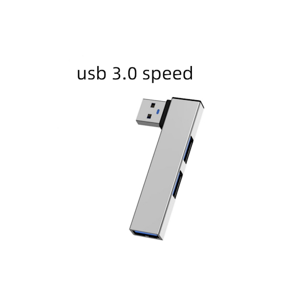 USB HUB Typ C 3 Port USB3.0 5Gbps Dataöverföring Typ-C USB-C Multi Splitter OTG-adapter för PC Bärbar Dator
