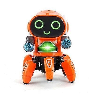 robot intelligente legetøj mini dansende lys pædagogisk gående syngende