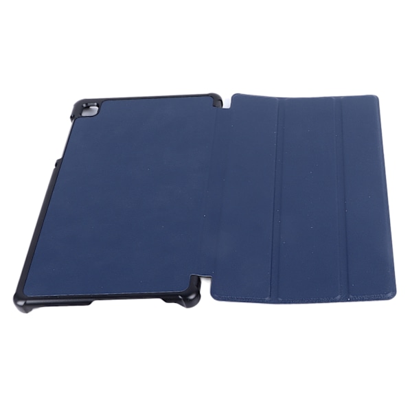 Kotelo A7 Lite -tabletille, tummansininen, tarkat leikkaukset, 2 tukikulmaa, PU-nahkaa, PC, yksinkertainen, kevyt tabletin suojakotelo