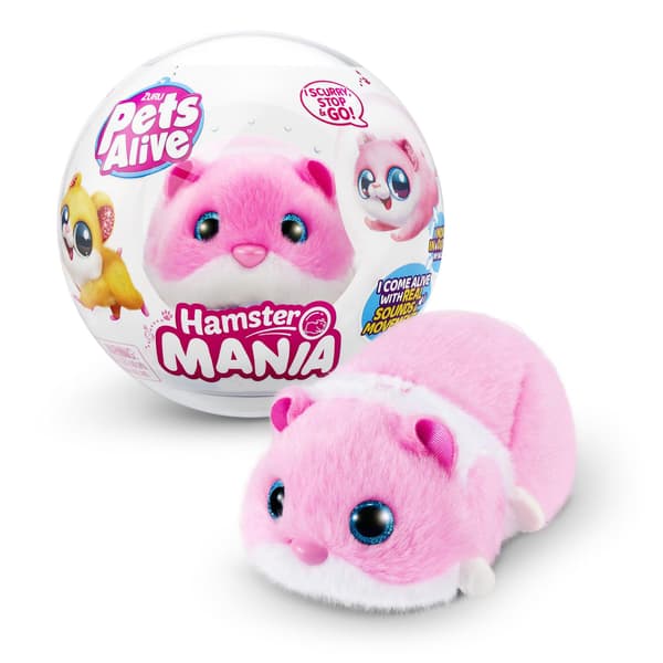 【03】Pets Alive Hamster Mania Pink Monivärinen Multif\u00e4rg pink
