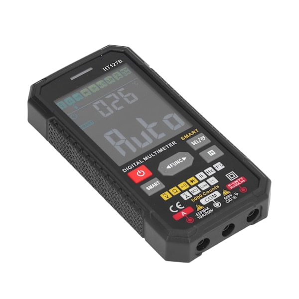 Multimeter Digital Display Automatisk DC AC Spænding Volt Meter Ohmmeter Amperemeter Tester