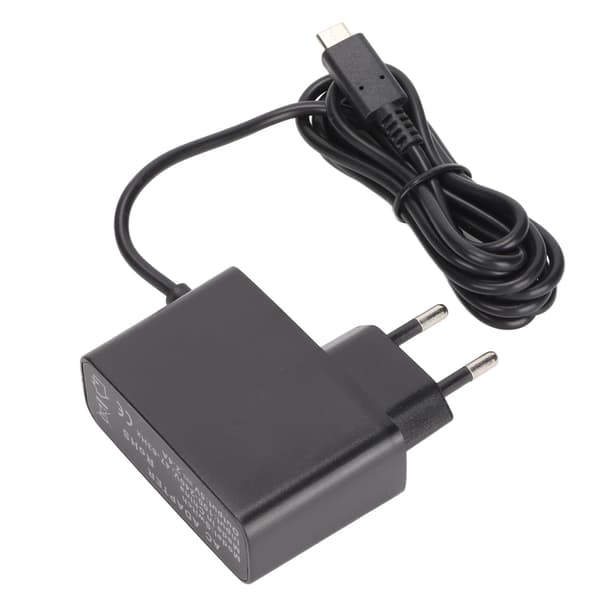 Switch-verkkolaite 5V 2.4A ulostulo Type C -liitännällä, seinälaturi Switch-konsolille 100-240V EU-pistoke