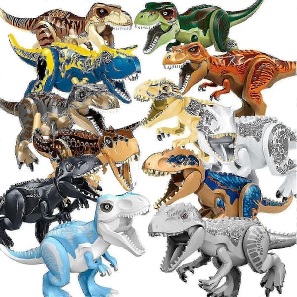 Dinosaurfigurer, Indominus T Rex-klodser, Stor Dinosaurklods, Børnefødselsdag Rex Tyrannosaurus rex