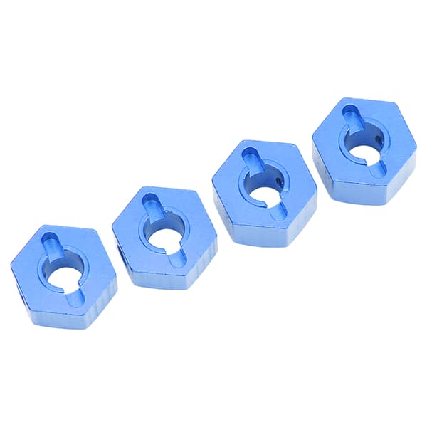 RC hjulnav hex aluminiumlegering 12 mm diameter 5,5 mm 7 mm tykkelse tilbehørssæt