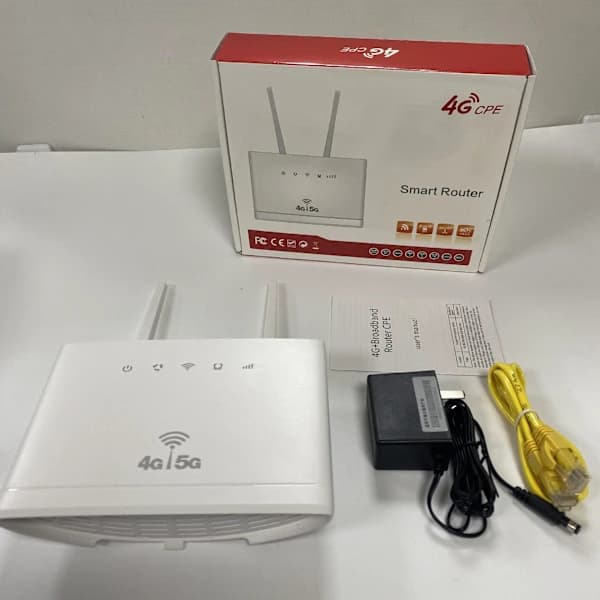【03】5G Trådløs Router med SIM-kortplads, 300 Mbps (EU-stik)