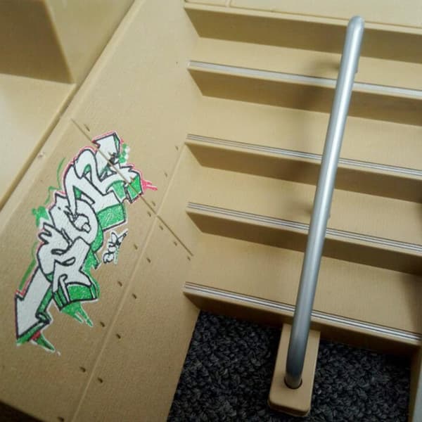 Skate Park Kit Rampe Dele til Finger Skateboard Holdbare Ultimative Parker Træningsrekvisitter