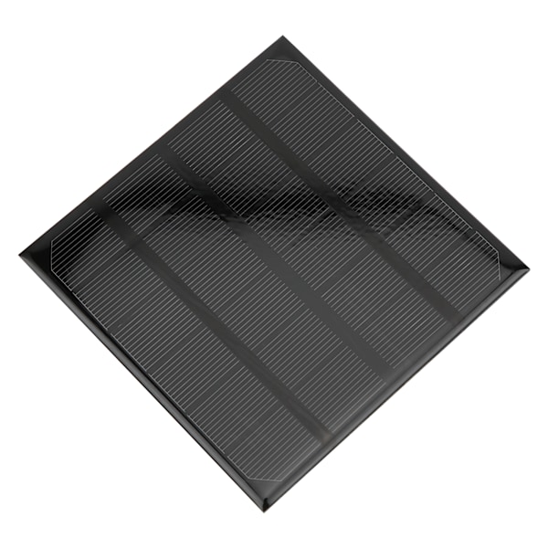 2W 6V Mini Monokristallin Kisel Solpanel Modulceller Utomhus Camping Batteriladdare