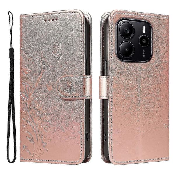 Xiaomi Redmi Note 14 4G (163.25x76.55x8.16mm) puhelinkotelo Rose Gold