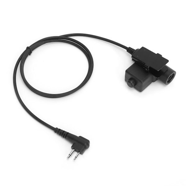 U94 2-Pin PTT Headset Adapter Bærbar WalkieTalkie Adapter til Motorola GP88 GP300 GP3688 DEP450