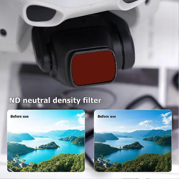 Til DJI Lito X1-filter CPL/ND8/ND16/ND32/ND128-filter Ridsefast, stænktæt HD-filter D Black Nd32