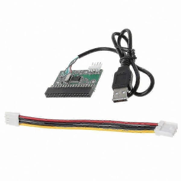 1,44 MB 3,5-tommer diskettedrev, 34-bens til USB-kabeladapter, printkort, USB til diskettekonverter