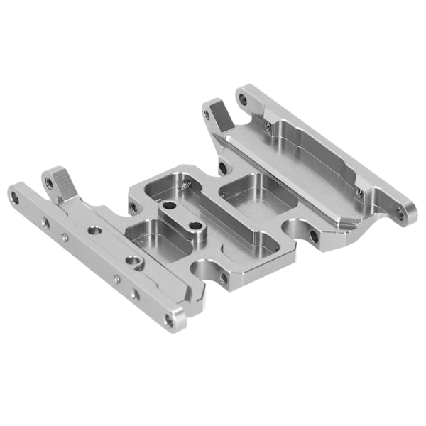 Gearkassebeslag i aluminiumslegering, transmissionsholder, passer til Axial SCX10 II 90046 90047 90075 RC Bil Titanium