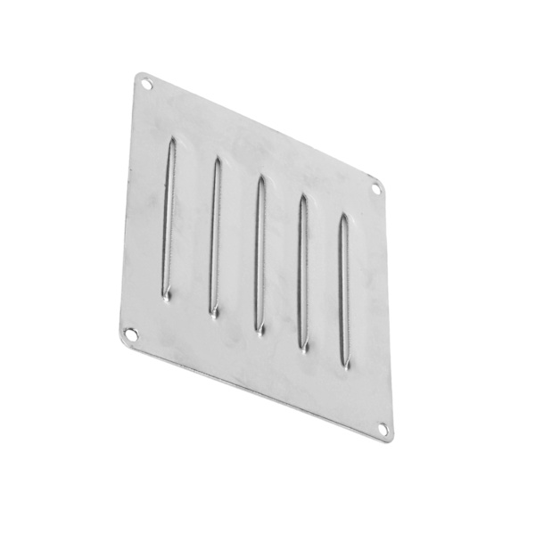 Ventilationsplader i rustfrit stål, skodder 127x114mm Marine Hardware Assembly til skibe
