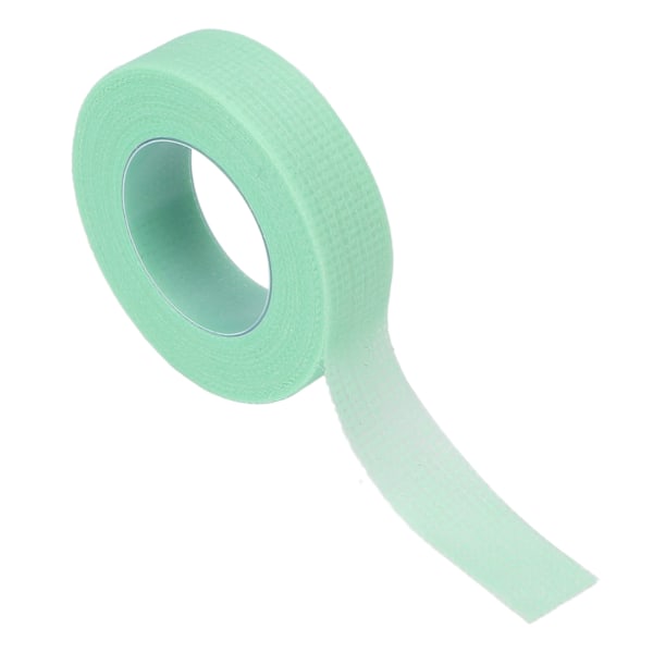 10 Rullar Ögonfransförlängningstejp Andningsbar Mikroporös Självhäftande Fransförlängningstejp Grön 1,27 cm X 9,14 meter