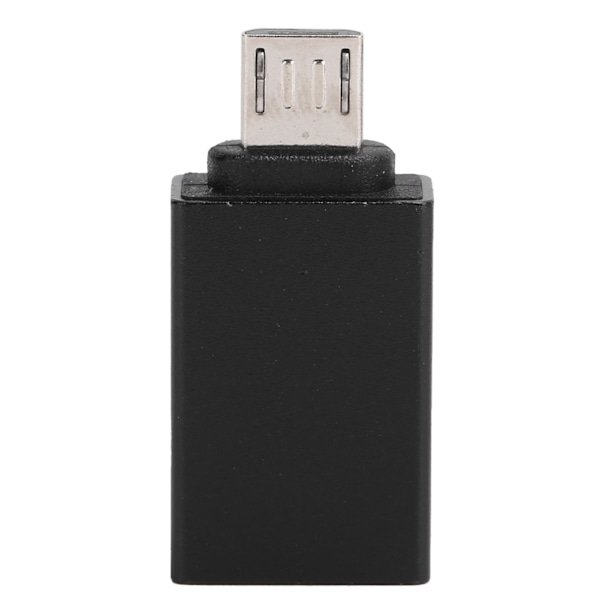 USB til Android Adapter Micro OTG Konverter Stik Dataoverførsel Opladningsenhed Sort