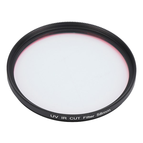 FOTGA Kamera Optisk Glas UVIR Cut Filter Infrarød Pass Linsefilter til DSLR Kamera (58mm)