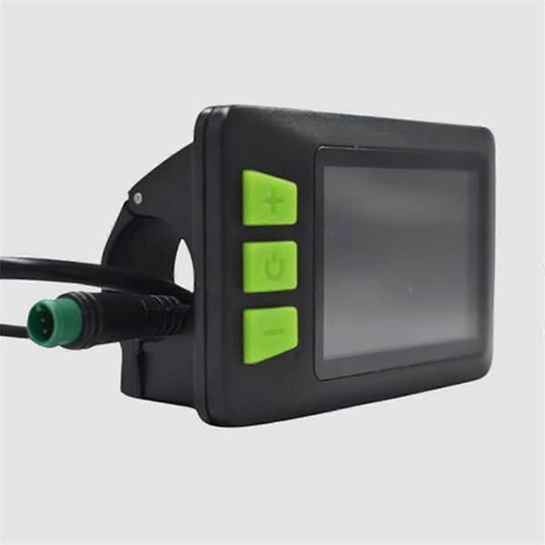 【03】P3C 5PIN Elcykel LCD-displaymåler E-scooter LCD-panel med USB UART til elektrisk mountainbike Black