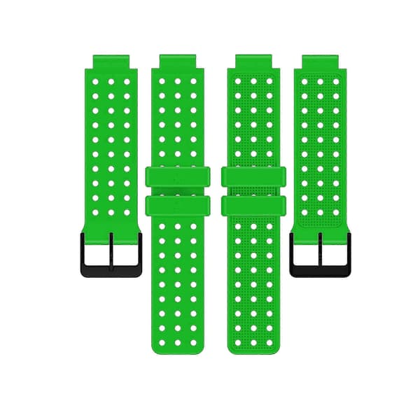 Rem til Garmin Approach S20 Monokrom Urrem til Garmin Approach S20 Silikone Erstatnings Mode Armbånd til Garmin -NBB green