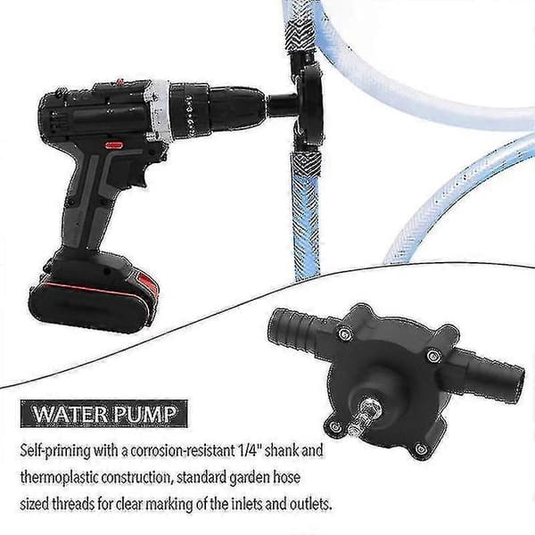 Miniborepumpe Dieselolie Sømand Selvansugende overførselspumpe Hurtigpumpe