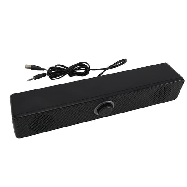 PC Soundbar Trådlös Bluetooth-högtalare USB-driven Soundbar för TV PC Laptop Gaming Hemmabio Ljudsystem A Bluetooth