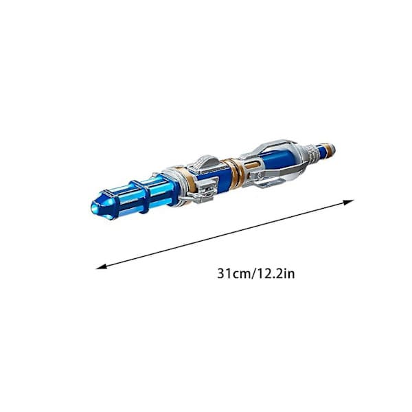 【03】Doctor Who Den Tolvte Doktors Sonic Screwdriver Model Lys Lyd Legetøj Kb 12. Generation
