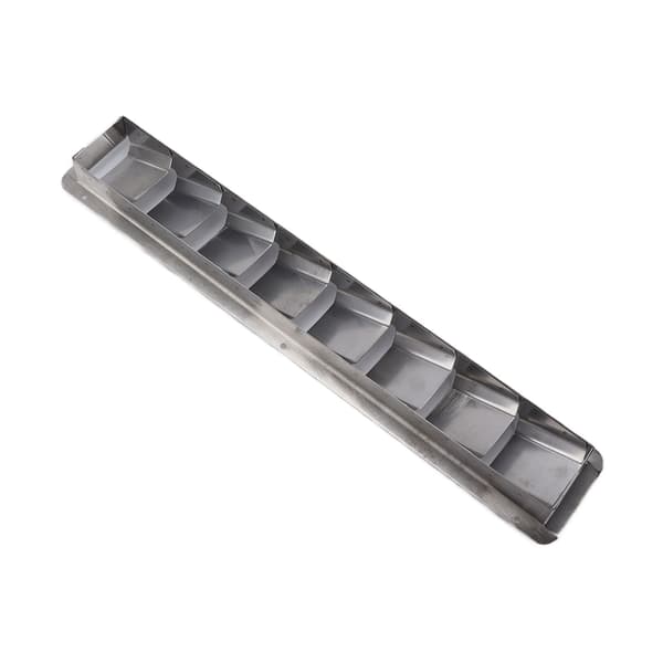 Marine Vent Grille Aflang Rustfrit Stål 8 Slots Gitterdæksel Bådskodder Blind Louvre
