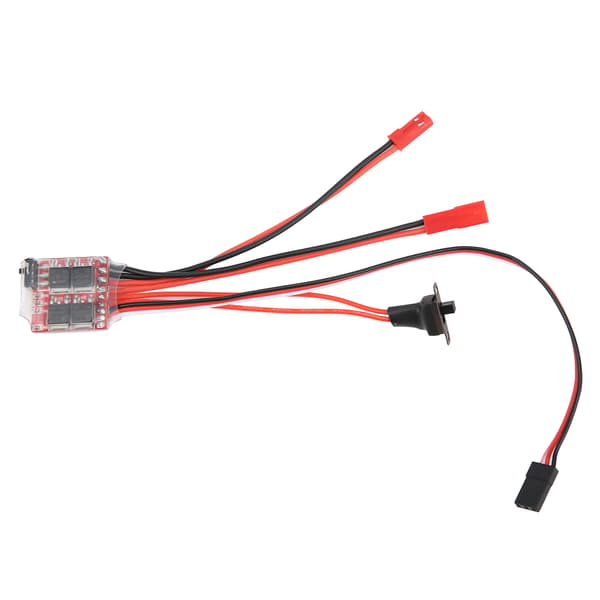 20A ESC 2KHz Framåt Bakåt Elektronisk Hastighetsregulator med Broms för RC Bil Båt Modell Borstad ESC