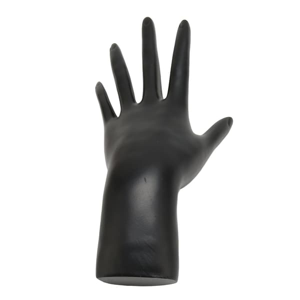Kvindelig Mannequin Hånd Resin Sort Smykke Display Holder Stand til Ring Armbånd Ur Hårbånd