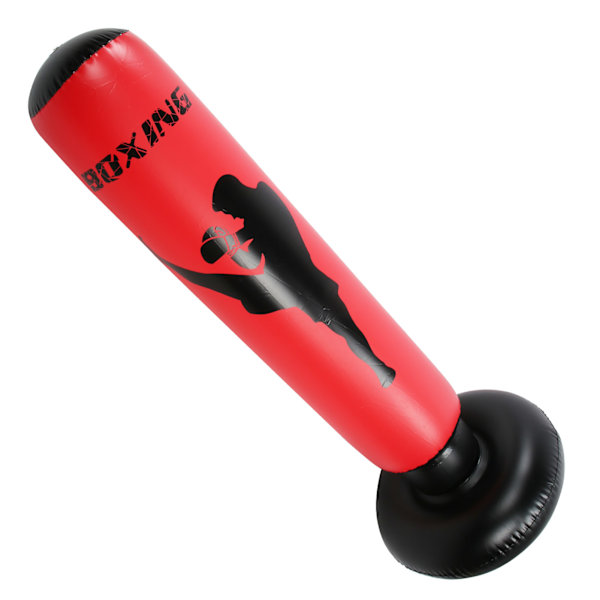 Boxningssäck Styrketräning PVC Uppblåsbar Slagkolonn Vägg Tumlare Boxning Hinder Verktyg