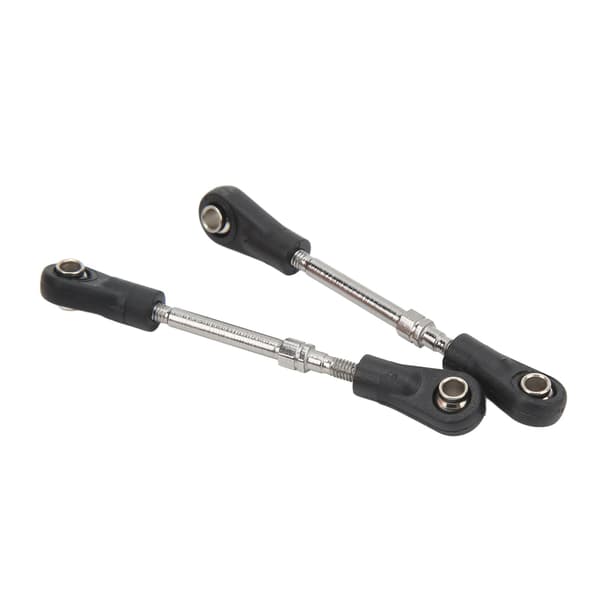 2st RC Servo Pull Rod RC Servo Vevstång för ZD Racing 10421 1/10 RC Car Black Silver