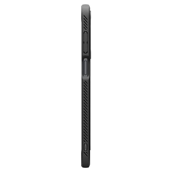 【03】Spigen Mobilcover til Galaxy A17 4G/5G Rugged Armor - Sort Svart Termoplastisk polyuretan (TPU)