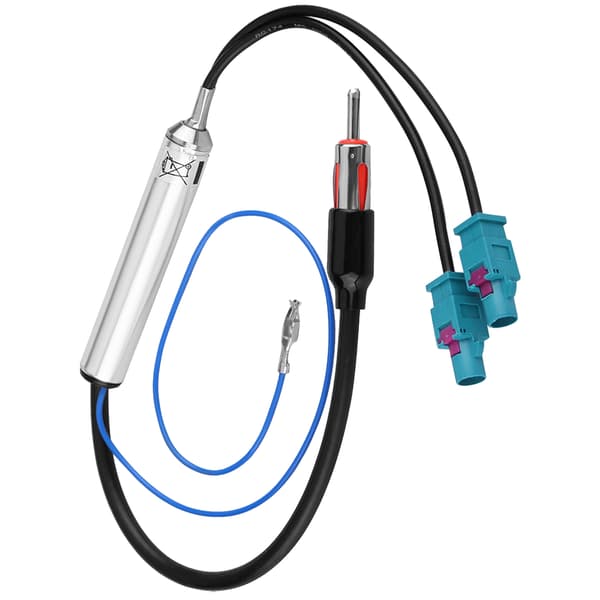 Bilradio Stereo Antenne Adapter Dobbelt Fakra til Han Din Kabel til Audi Skoda