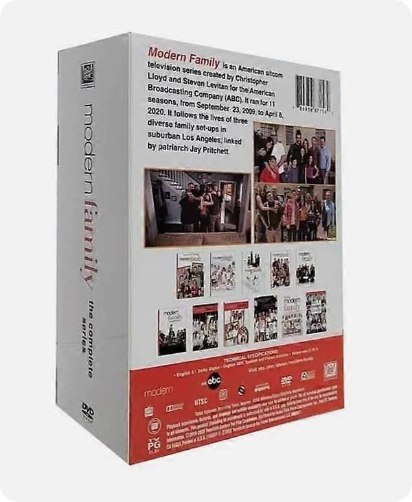 【03】Modern Family Komplet Sæson 1-11 (DVD, 34-disc boksæt)