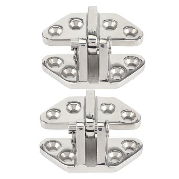 2 stk. Marine Lugelås 316 Rustfrit Stål Spejlpolering Aftagelig Stift Båd Hardware