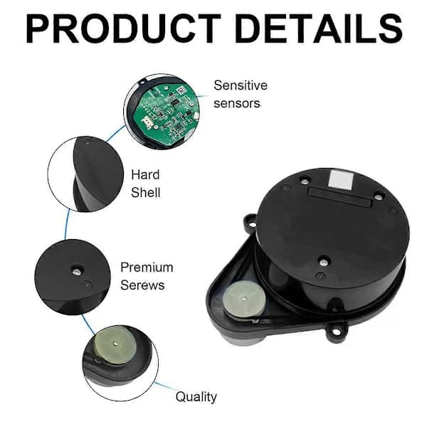 【03】ToF-sensor LDS-enhed FM1828, LDS-007 laserafstandssensor, til N8 Pro/T9/T8 støvsugerudskiftning
