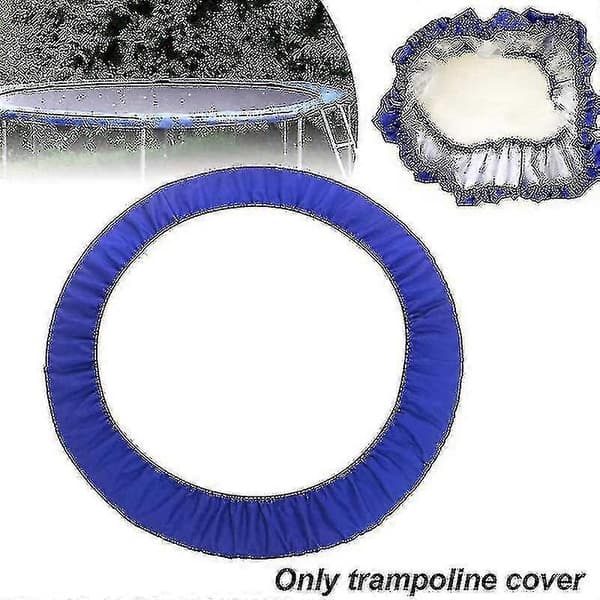 Barntrampolin Ersättningssäkerhetsdyna 32-60 tums trampolinfjäderramskydd med svamp 38 Inch
