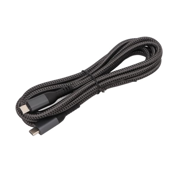 Snabb USB C till USB C Magnetisk Kabel - 2m (6.6ft), PD 100W, 10Gbps, LED-indikator